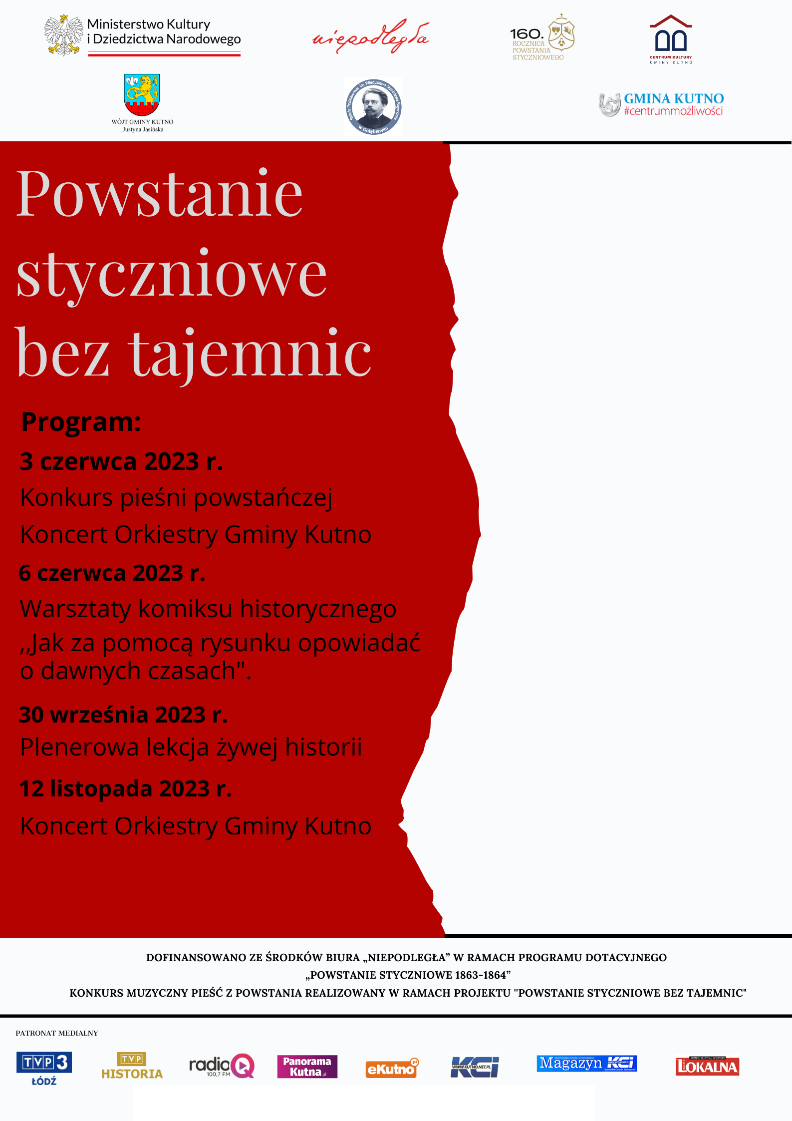 Beżowy i Biały Kwiatowy Gratulacje Plakat