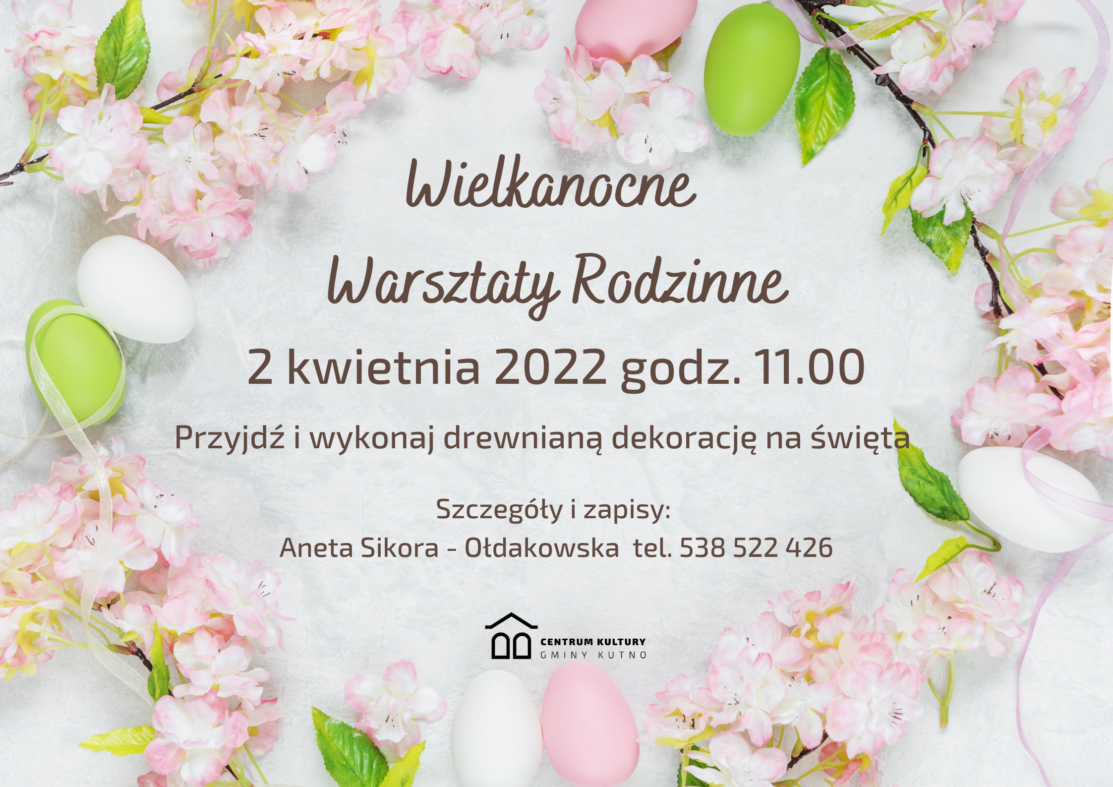 Wielkanocne Warsztaty Rodzinne 2